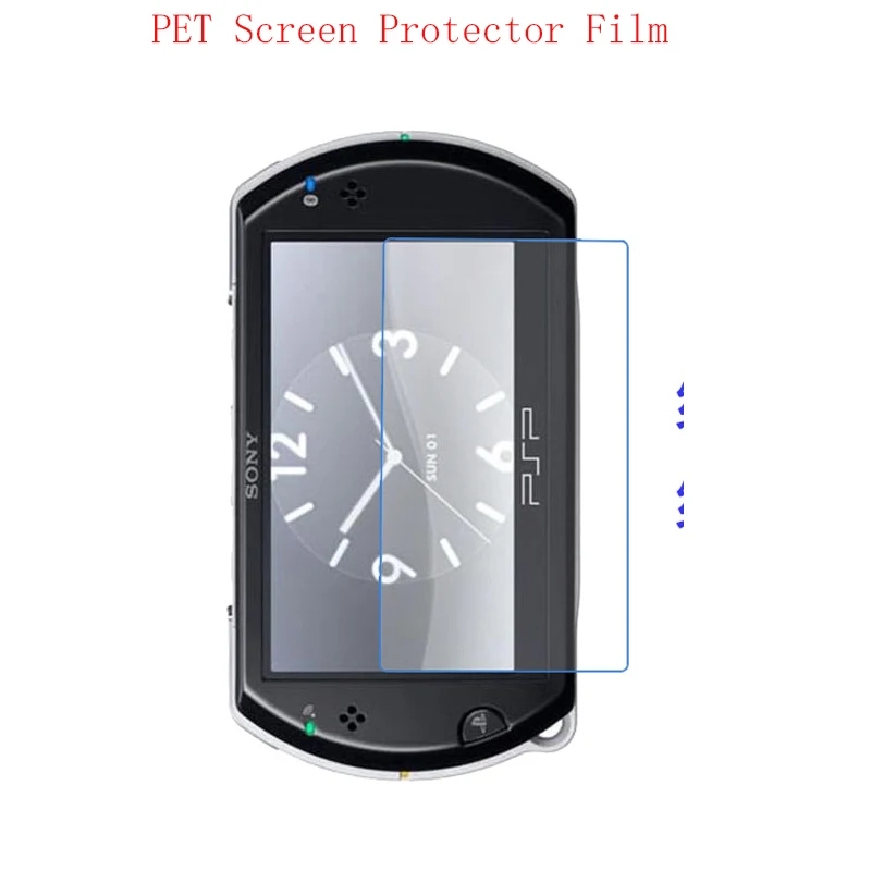 Soft Plastic PET Matte anti glare/Clear Screen Protector Protective Guard Film For SONY PSP GO Game 10PCS