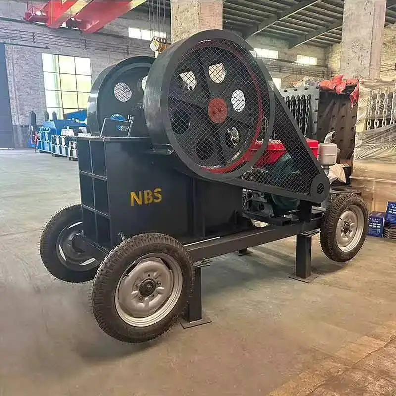 الصين Henan Fuyuan الشركة المصنعة الأكثر مقاومة للتآكل سحق هاين PE150 * 250 كسارة الفك الذهبية الصغيرة