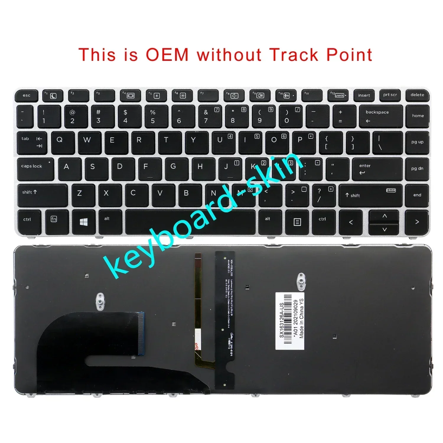 New Backlit Us Keyb…