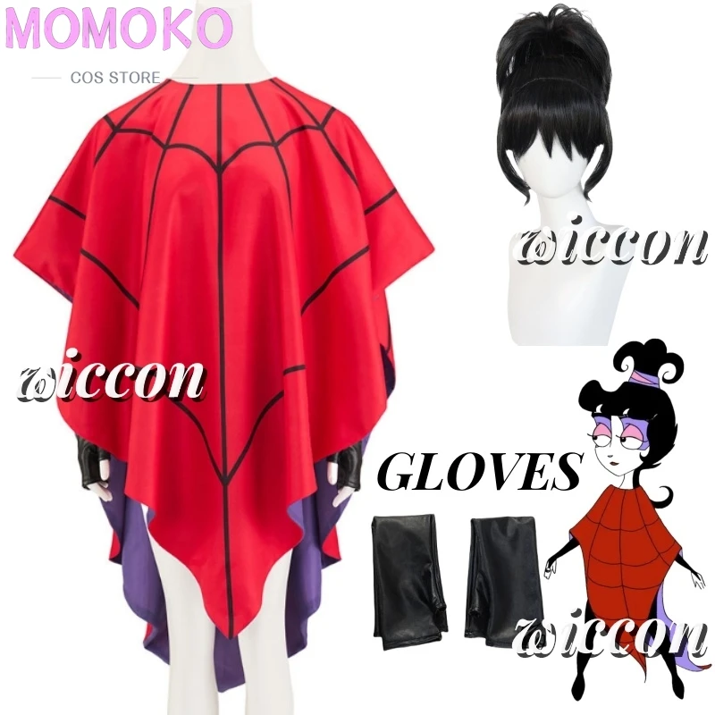 

Lydia Deetz Cosplay Costume Clothes Wig Underworld Archmage Cosplay Movie Beetle2juice Clothes Cos Striped Suit Anime Cosplay