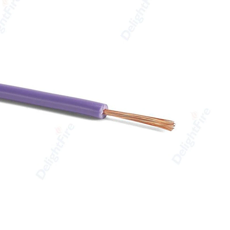 多色電線 14 16 18 20 22 AWG フレキシブルPVC銅線 電子ケーブル 機器