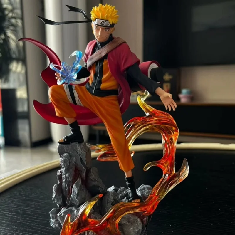 Nouvelle Figurine de dessin animé Naruto 27cm, Uzumaki Uchiha Sasuke, modèle d'action, Statue en Pvc, décoration de Table, jouet de collection, cadeau d'anniversaire