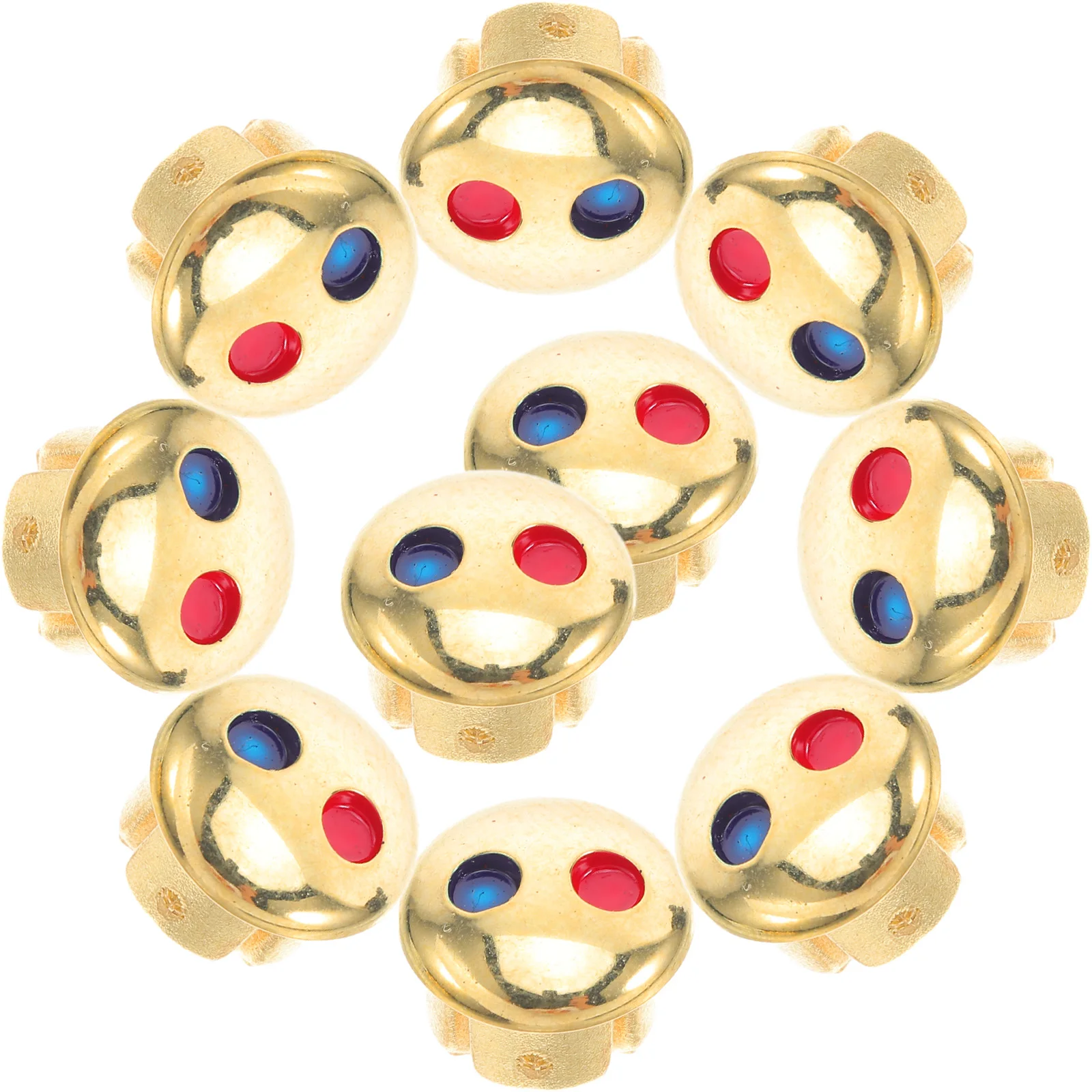 

30 шт. маркеров-индикаторов температуры воды для смесителя (холодная/горячая), 0,8 см, красные/синие, для отверстий под смеситель, с кнопками-индексами