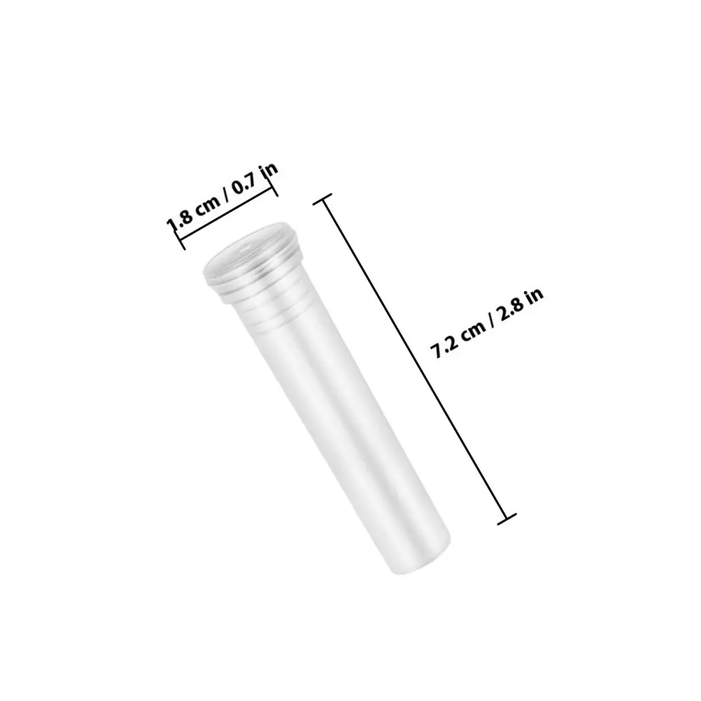 100Pcs Transparent Hydroponic Vase for Flower Stems Roses Carnations Chrysanthemum Desktop Office Home Decor Plant Accessory - view 5