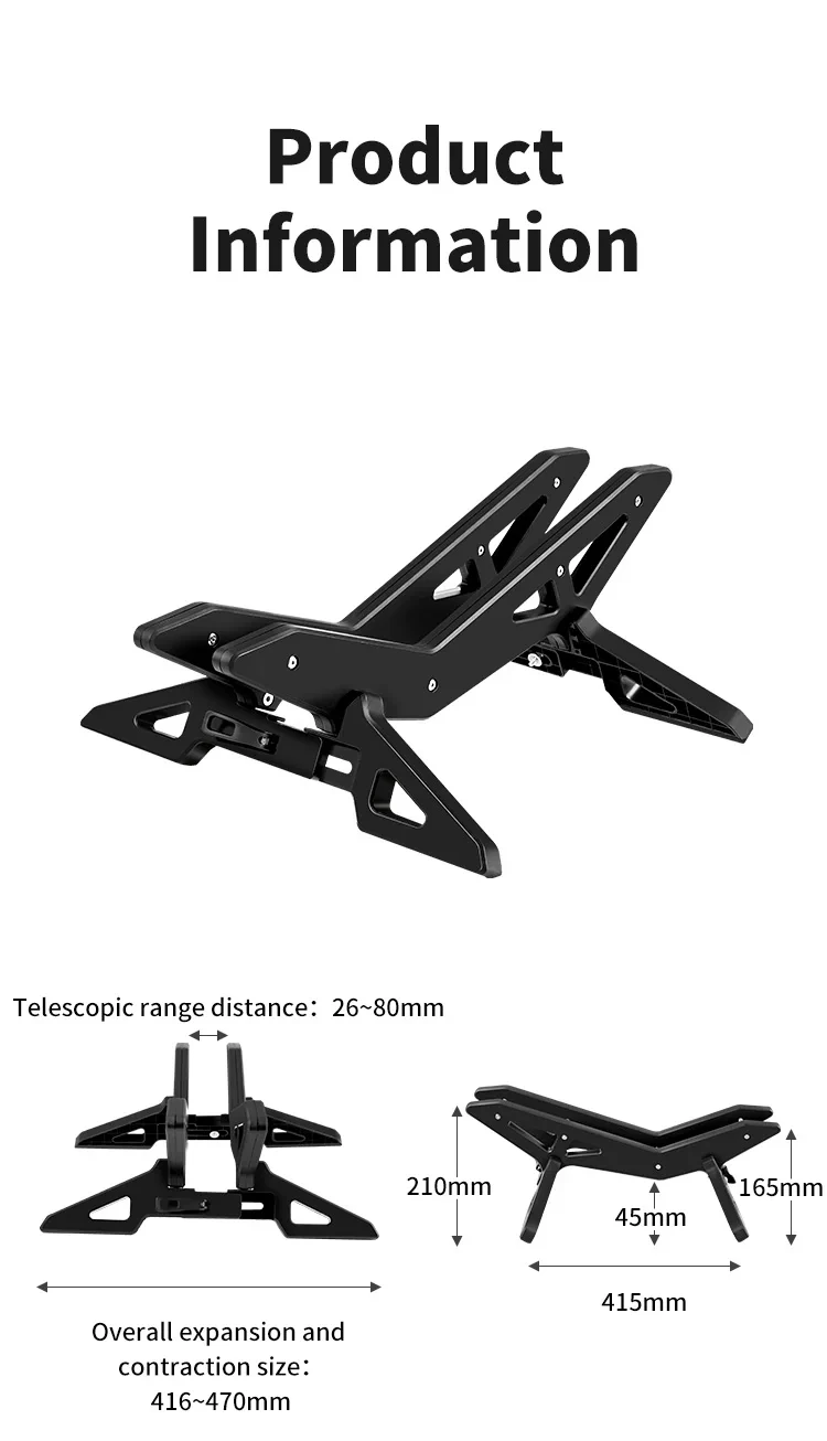 Adjustable Parking Rack Plastic Bike Stand 26-80mm Telescopic Quick Release Portable Anti-Slip Stable For MTB Road Bike