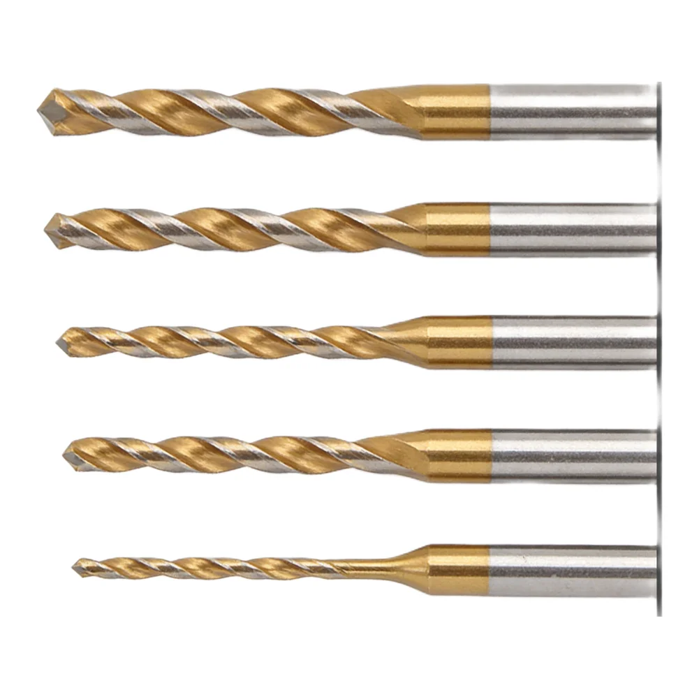 Crafting 0.6mm 0.8mm 1mm 1.2mm 1.4mm 1.5mm 1.6mm 1.8mm 2.0mm 2.2mm HSS Drill Bits 10 Pieces Set High-Speed Steel For Jewelry