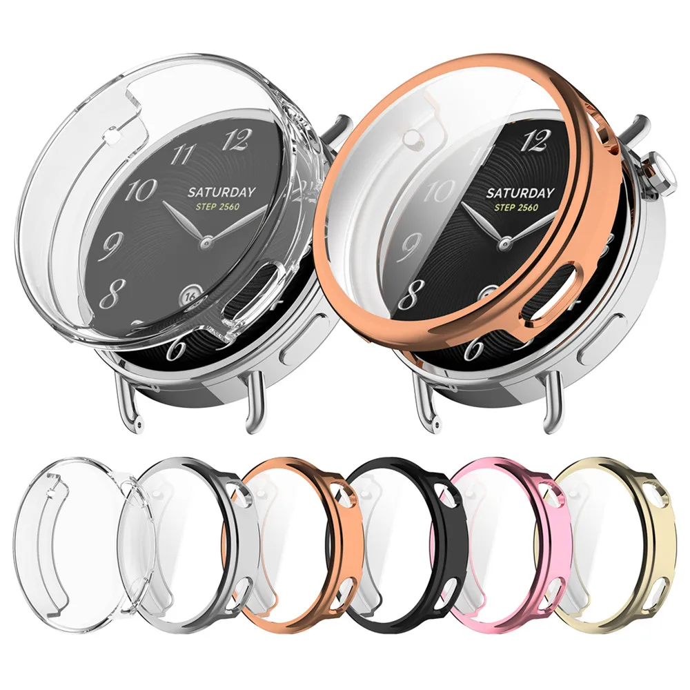 

Защитный чехол для Xiaomi Watch S4 41 мм, мягкий ТПУ, чехлы «все включено», защитный чехол, бампер, аксессуары для часов