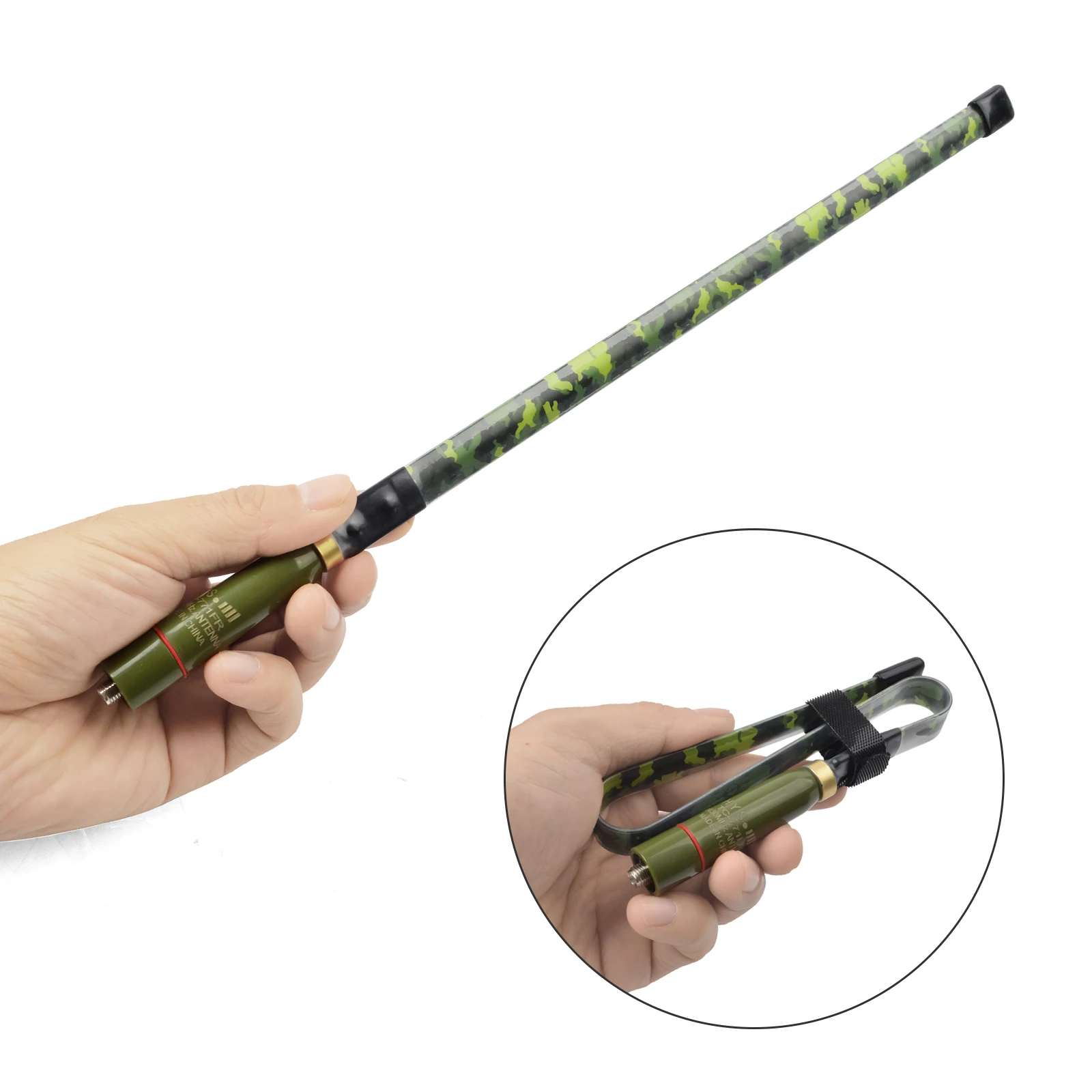 SMA-Female Ham Складная радиоантенна VHF/UHF 15 дюймов 144/430 МГц Тактическая антенна CS с высоким коэффициентом усиления для Baofeng UV-5R BF-F8HP K5PLUS