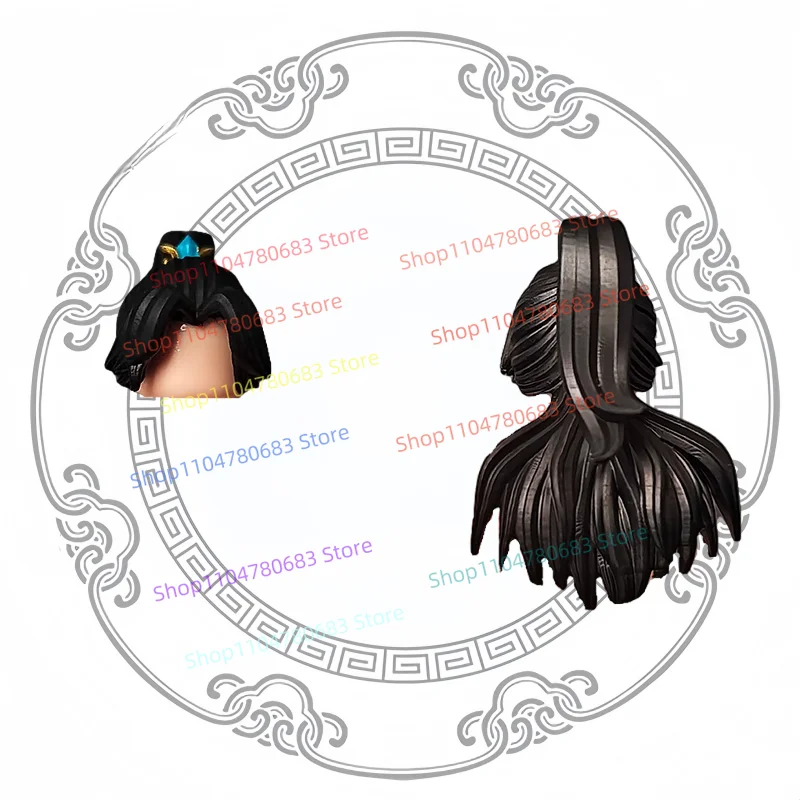 Moc blocos de construção yuan zun zhou yuan mini figura montagem modelo peça exibição dos desenhos animados anime acessórios brinquedo decorativo presente