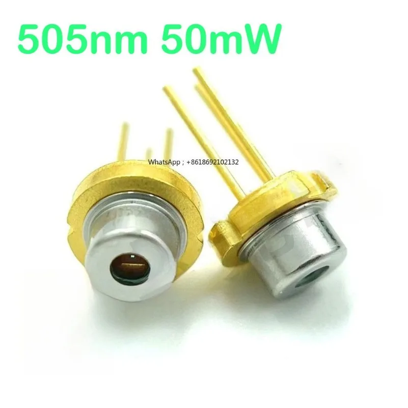 GH05050A2G 505nm 50mW-80mW Green Light, Diode, Housing Empty