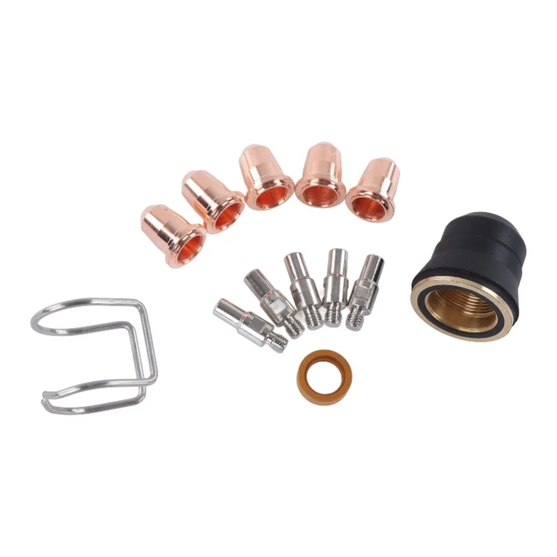 

13Pcs Cutter Torch Accessory Kit Red Copper Comfortable Cutter Torch Consumables For Trafimet S45
