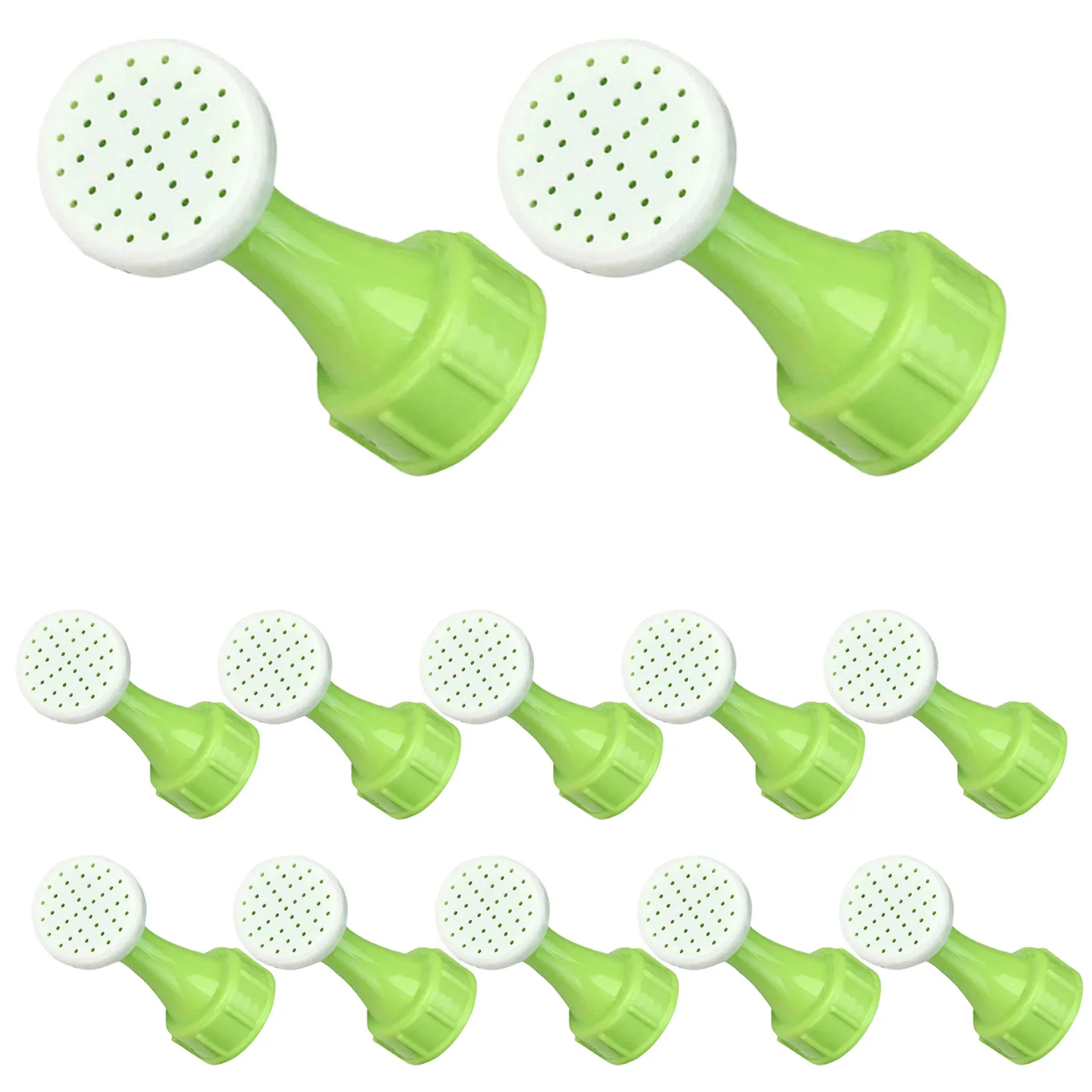 15pcs Garden Spray Head For Plants Bottle Cap Sprinkler Nozzle Lightweight Plastic Watering Tool For Indoor Seedlings Balcony