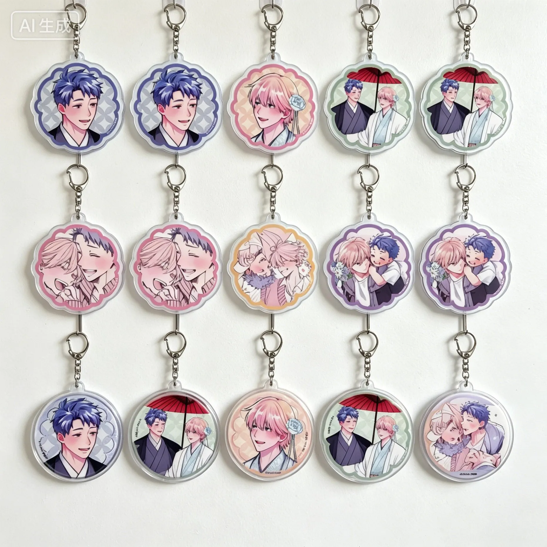 BL Bite on me, My Darling Kotaro Minami Mizuki Saotome - Llaveros colgantes de acrílico, decoraciones para bolsos, regalos para festivales