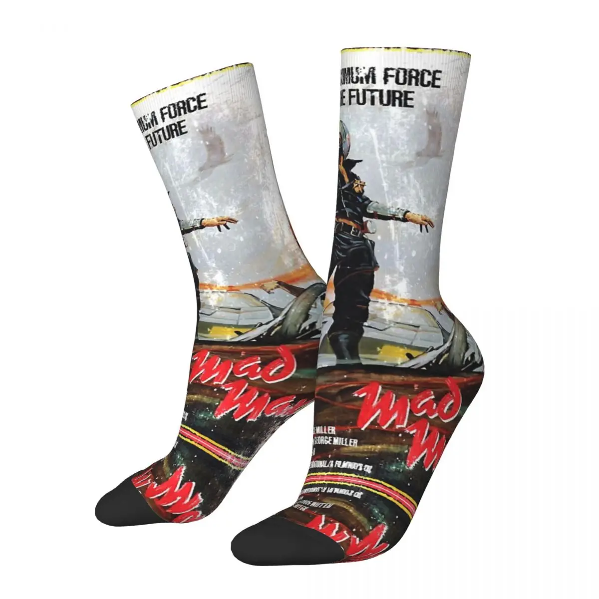 Most Important Mad Max Movie Poster Socks Men Women Polyester Fashion Halloween Socks Novelty Middle Tube Socks Gifts