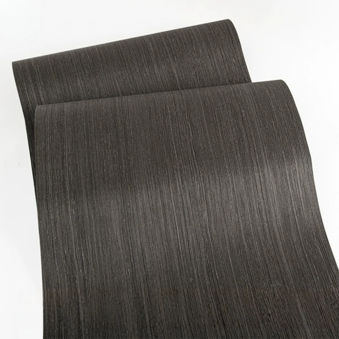 

58x250 см черный, серебристый зерновой инженерный деревянный шпон для мебельных шкафов, гардероба, домашнего ремонта, декор