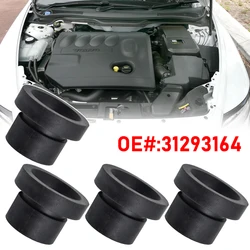4X Rubber Engine Cover Grommet Buffer Mount Bush Stopper Pad 31293164 For VOLVO C30 S40 V50 C70 V70 S80 2.0 TDCI Diesel Engine