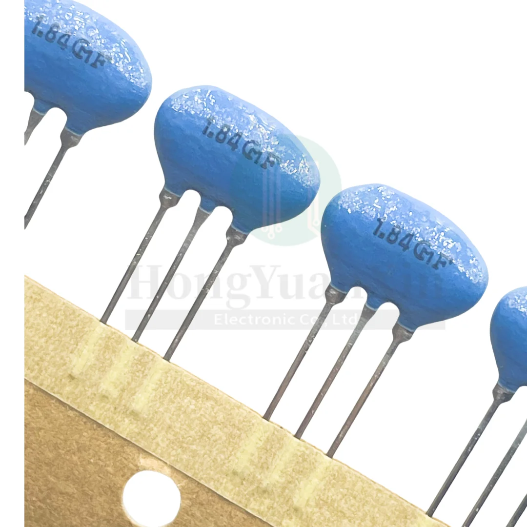 50pcs/ CSTLF1M84G55-BO 1.84MTW in-line ceramic crystal oscillator CST1.84M 3P Murata 3 feet