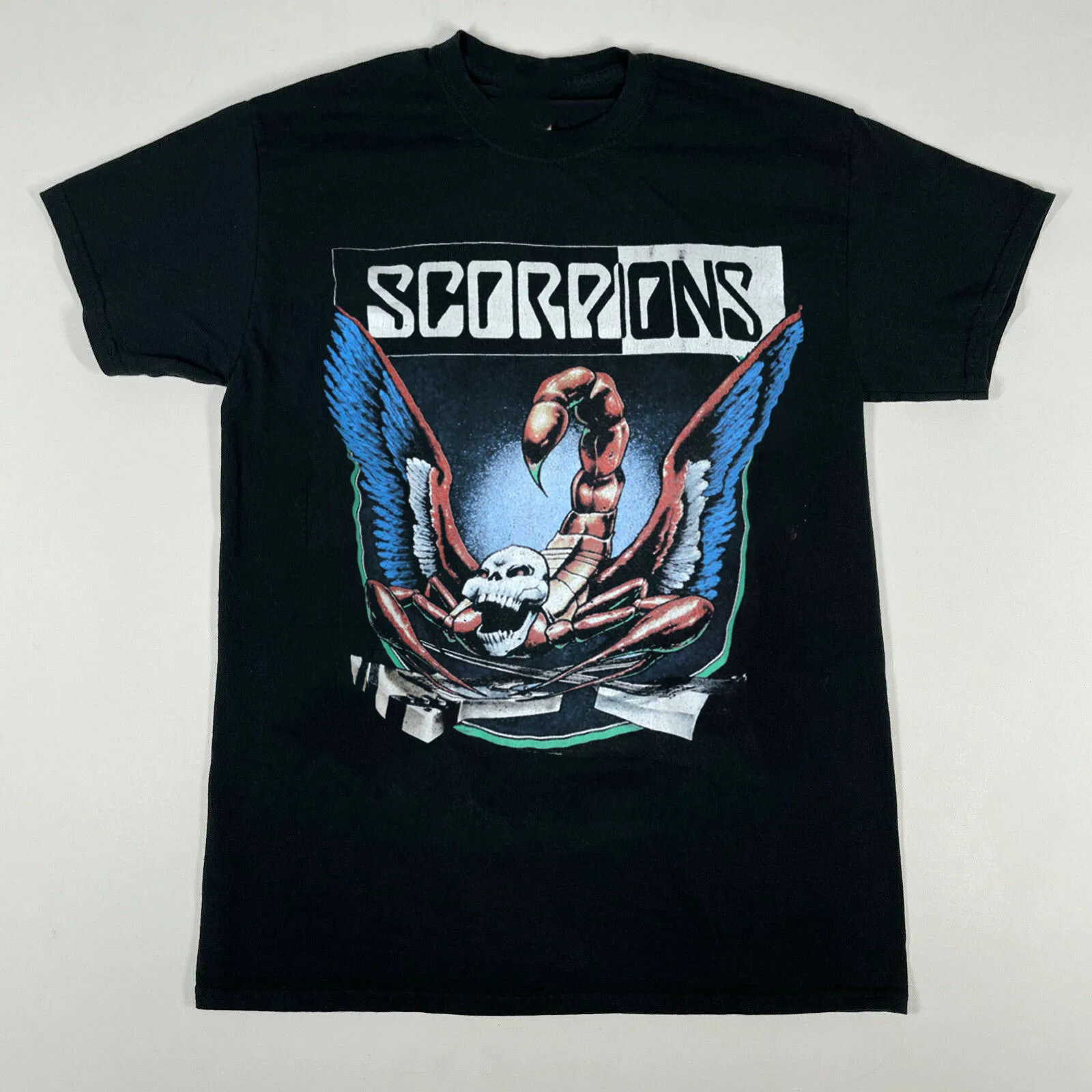 Scorpions Band Short Sleeve Gift For Fan Black S-2345XL Unisex T-shirt S4415