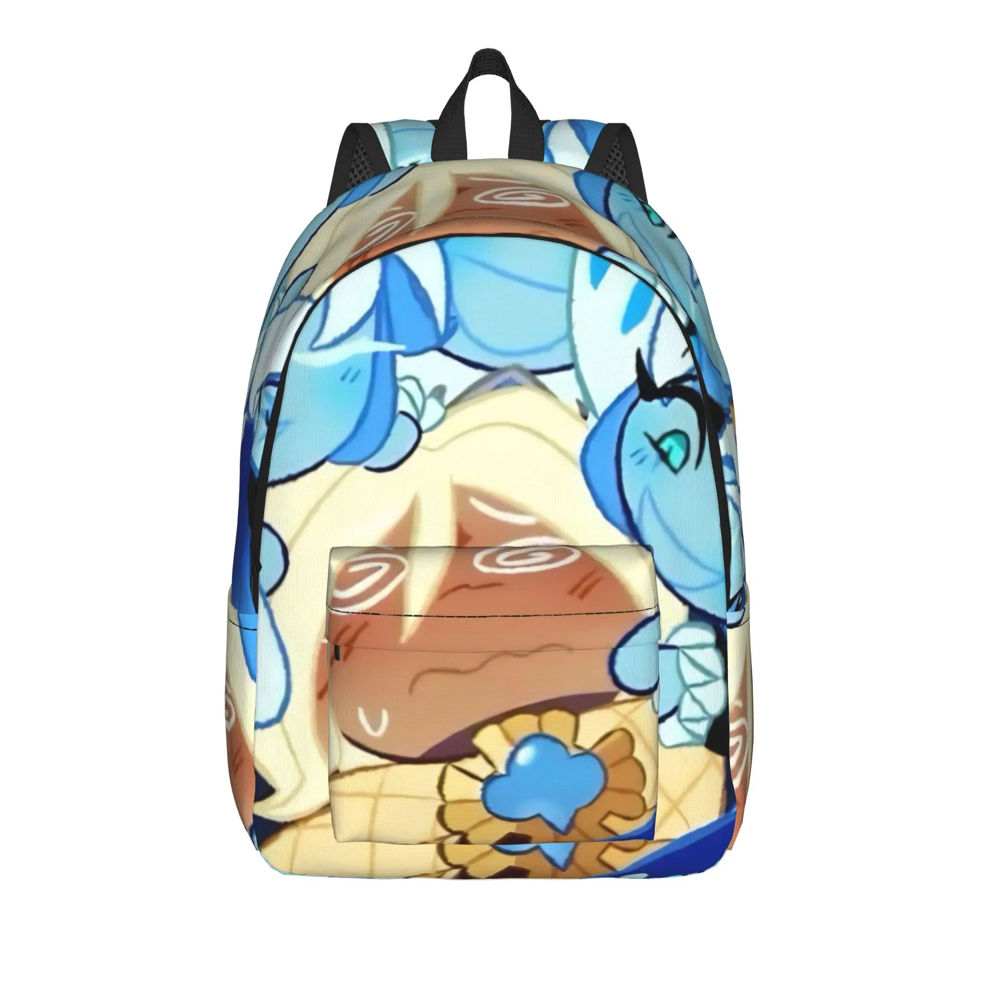 

Pure Vanilla Shadow Milk Cookie Run Kingdom Backpack for Men Women Student Travel Daypack Game Laptop Computer Shoulder Bag Gift