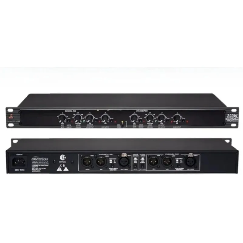 Dbx 223XL 234XL 223xs 234xs Stage Performance Electronic Frequency Divider, Two-way Frequency, Three-way Frequency