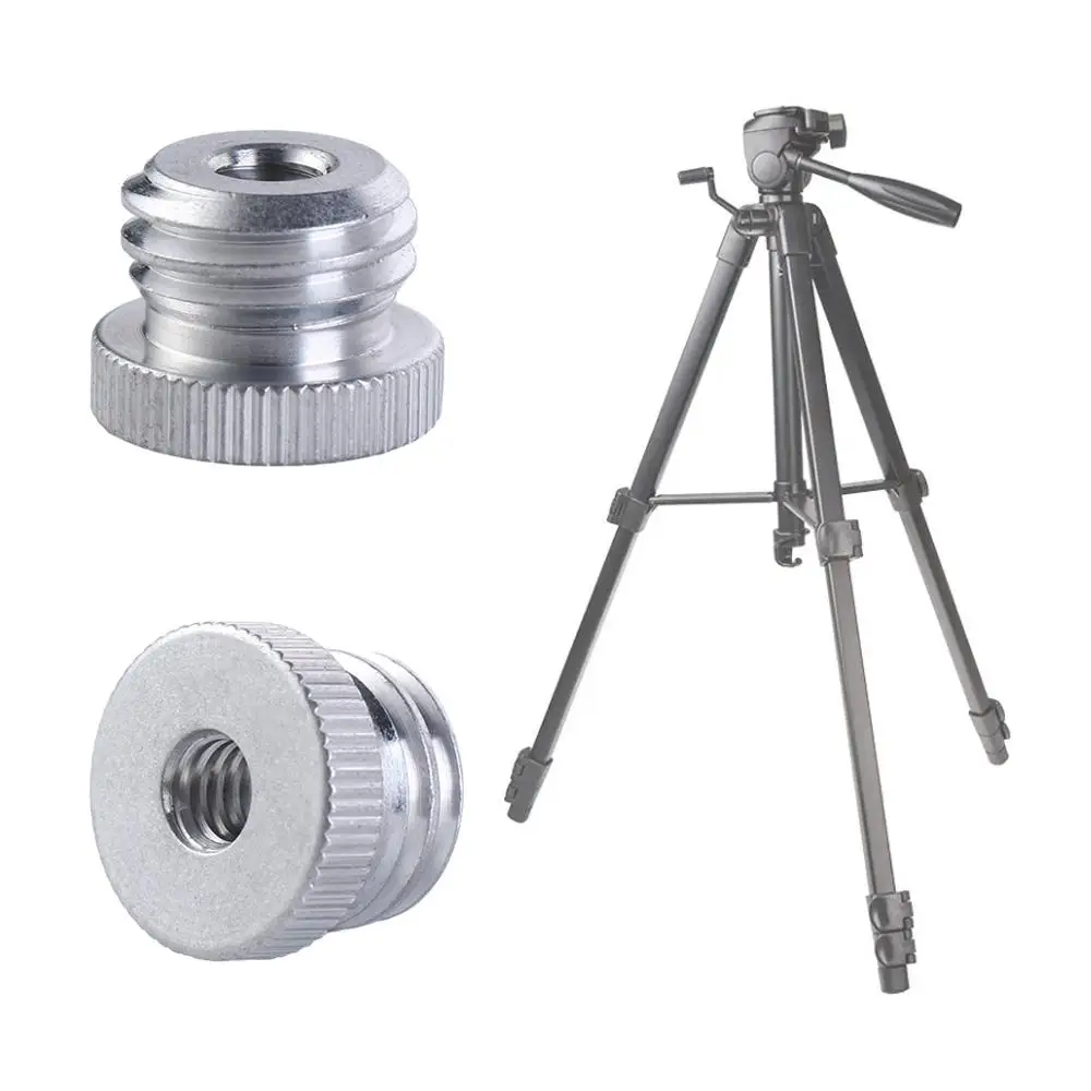 

Accessories 1/4-Inch Female 5/8-Inch Male Tripod Mount Adapter Tripod Screw Camera Screw 1/4 Turn 5/8 Screw Conversion Screw