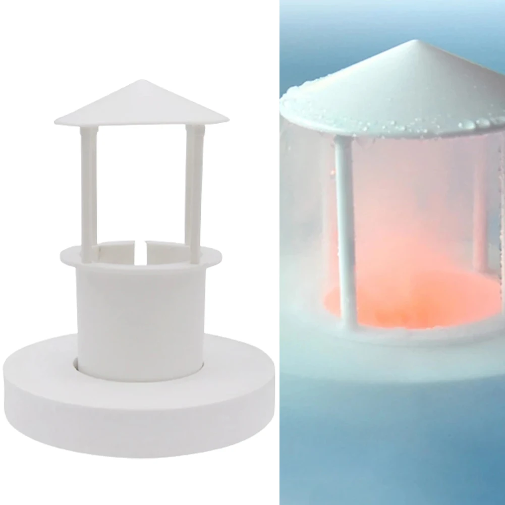 Floating Mist Dispenser Mini Mist Maker Floating Sprayer Fogger Water Fountain 4.33x5.12inch For Small Pool Pond Fish Tank Parts