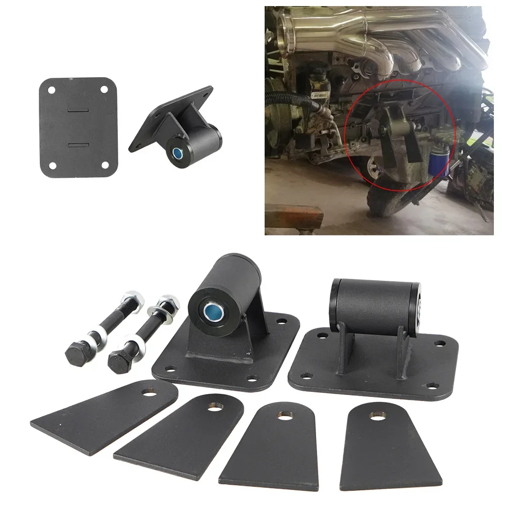 LS Engine Motor Mounts Conversion Swap For Chevrolet LS1 LS2 LS3 LS6 LS7