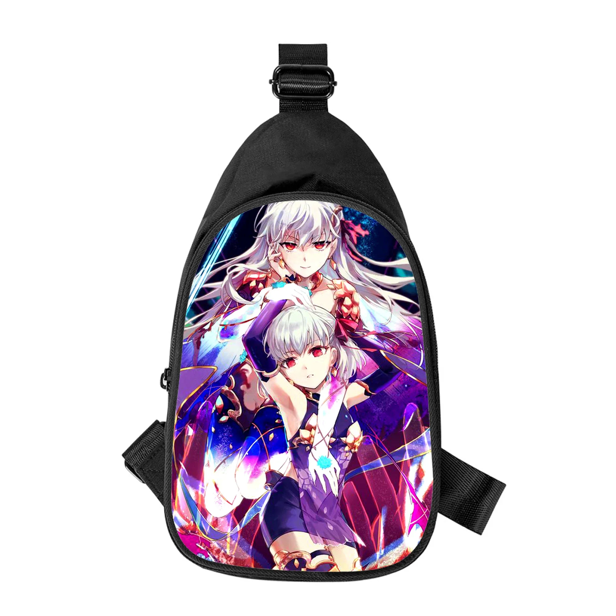 Bolsa Peito para Homens e Mulheres, Bolsa de Ombro, Bolsa Crossbody, Fate Grand Order, 3D Print, Marido, Escola, Bolsa de cintura, Masculino, Novo