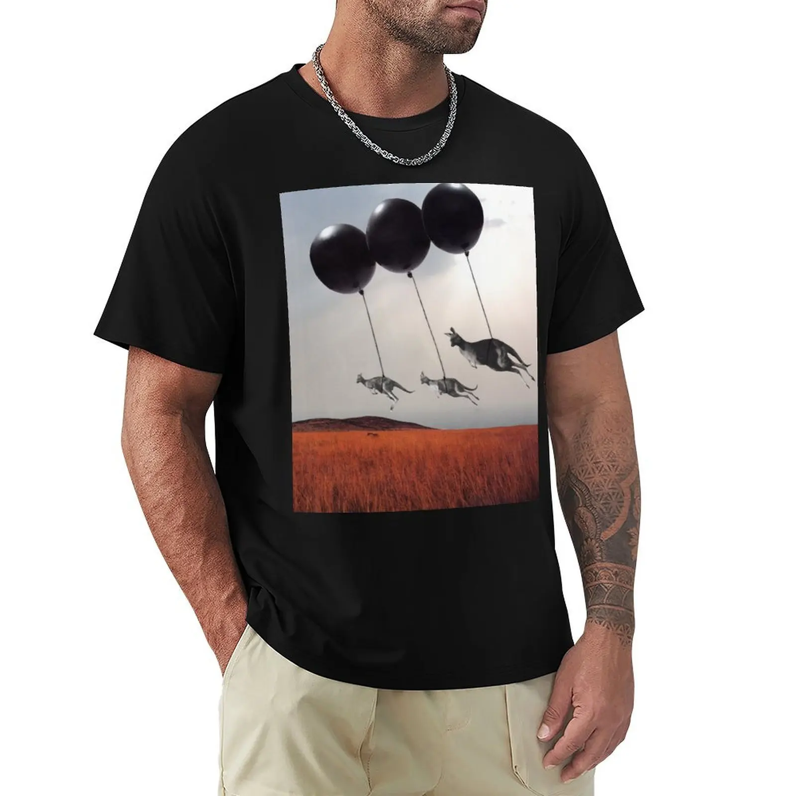 Black Balloons T-Shirt g man t shirts for men T-Shirt