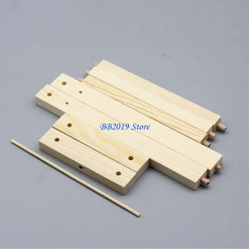 Q0KB for Doll Ornament Dress Hanger for 1/3 1/6 Bjds Dolls Educational Children Girl