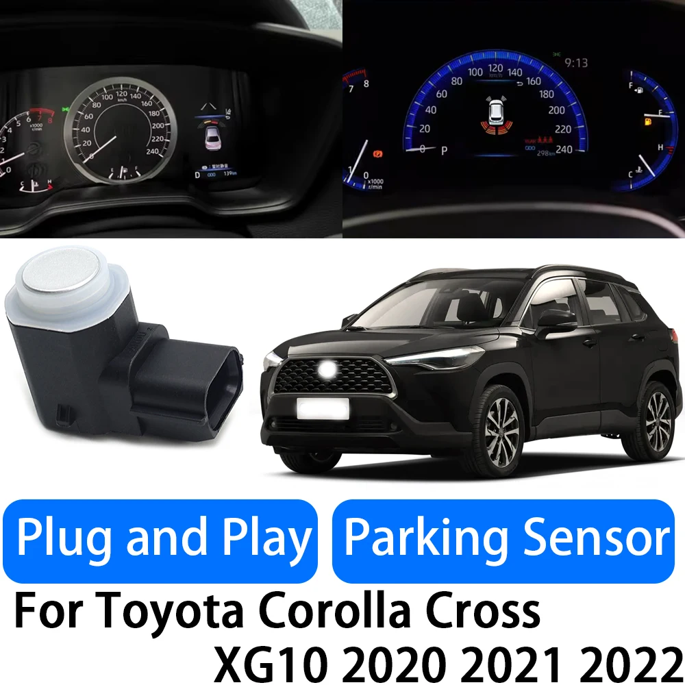For Toyota Corolla Auris Hybrid E210 2019 2020 2021 2022 Radar Precision Detection & Easy Install OEM Fit Parking Sensor System
