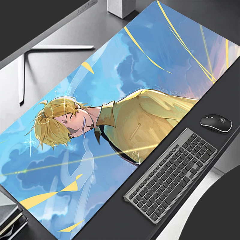 

Mouse Pad one piece Sanji Anime Gaming Accessories Varmilo Keyboard Desk Mat Gabinete Gamer Carpet Mousepad Mouse Mats For Csgo