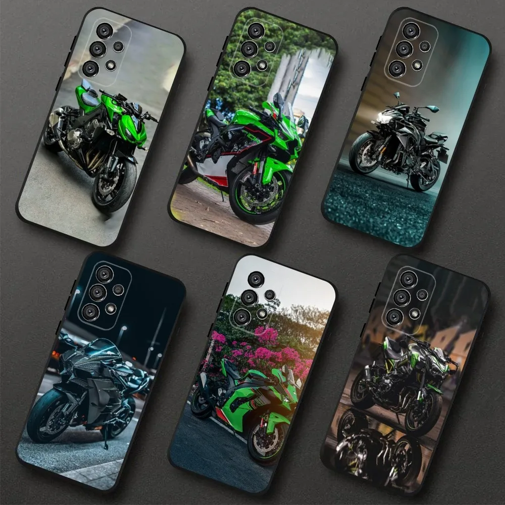 K-Kawasakis Car  Phone Case For Samsung Galaxy A20,A21s,A22,A31,A32,A52,A53,A72,73,A80,A91 Soft Black Cover