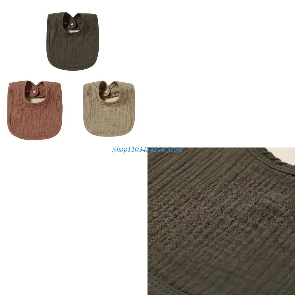 

Детские нагрудники Нагрудники для кормления для младенцев и малышей Унисекс Мягкие нагрудники Легкие впитывающие нагрудники для