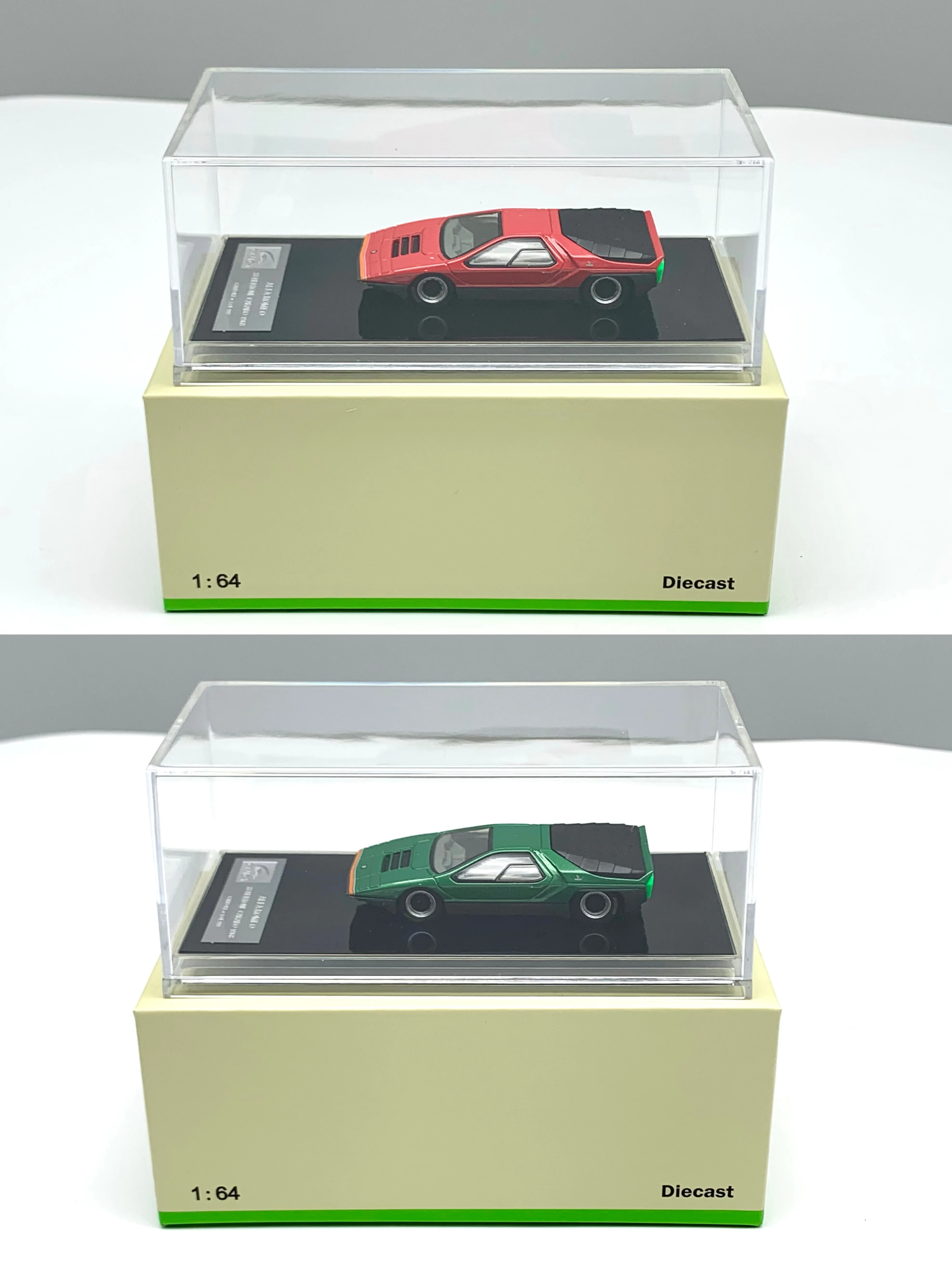 1:64 ALFA ROMEO 33 BERTONE CARABO 1968 Alloy Car Diecasts & Toy