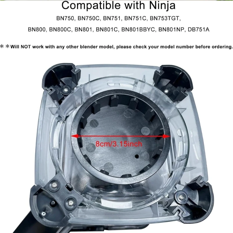 เครื่องปั่นเปลี่ยนสำหรับ BL660/BN750/BL610 Pitcher Driver คลัทช์ไดรฟ์ Pin Drop Shipping