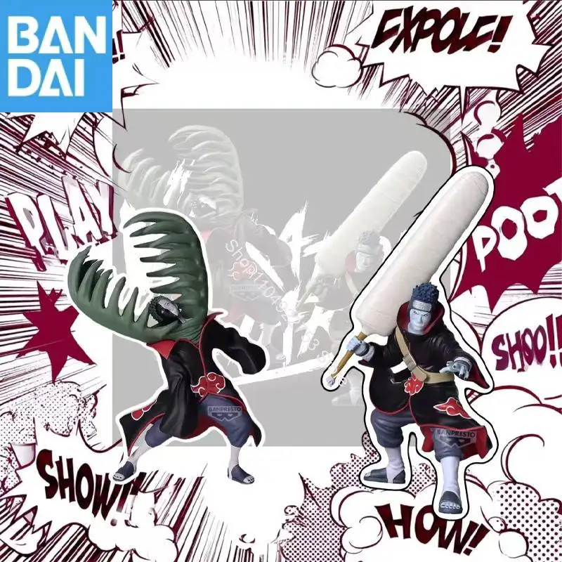 

BANDAI NAMCO BANPRESTO NARUTO SHIPPUDEN Вибрация Stars Hoshigaki Kisame Zetsu Аниме Фигурка Moel Festival Подарок на складе Подлинная
