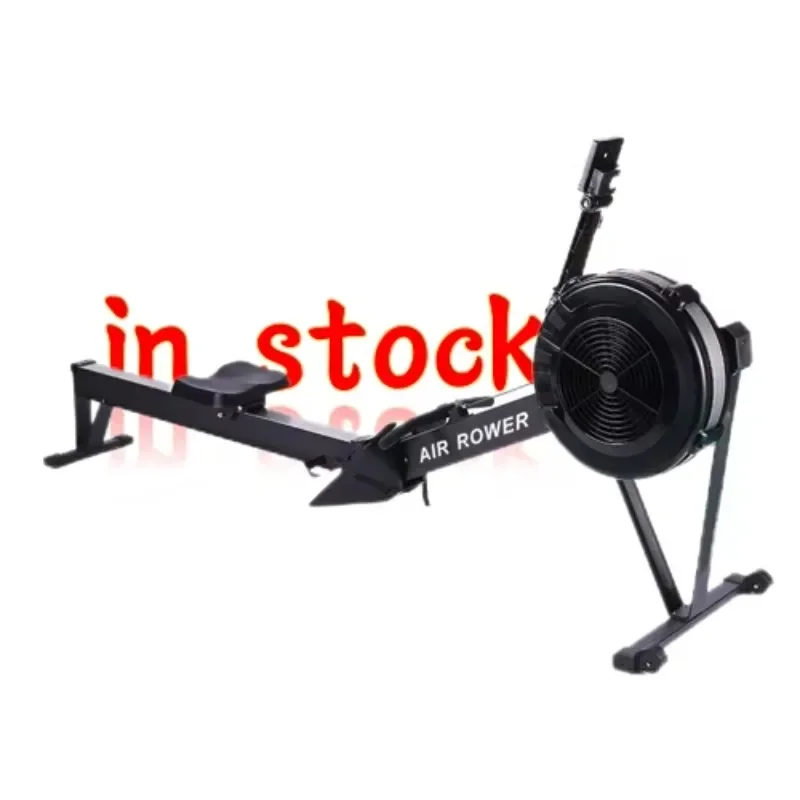 Newly Upgraded Cardio Fitness Foldable Rowing Machine Air Rowing Machine Gym Equipment With Screen