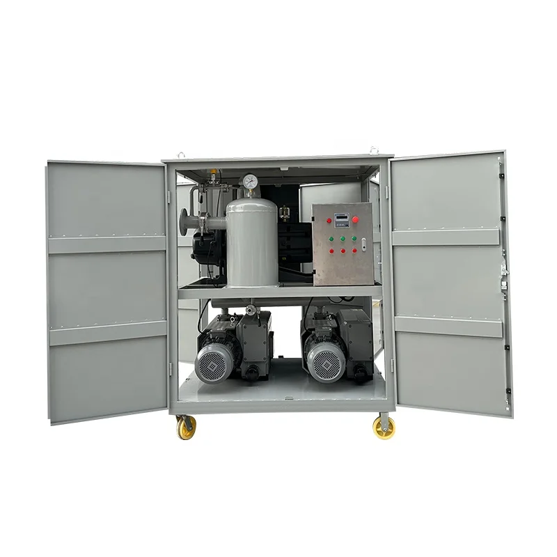 Double Stage Vacuum Dewatering Machine/Low Pressure Pump System/Transformer Vacuum Drying Equipment