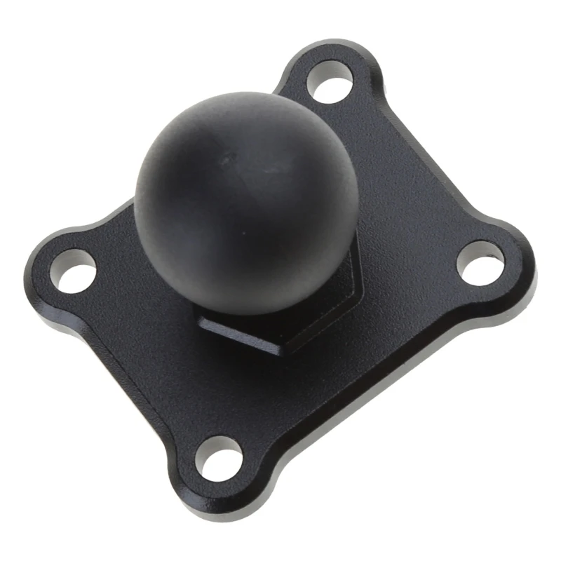 Aluminum Square Mounting Base w/ 1 inch ( 25mm ) Bubber ball compatible Mounts For G orpo Camera dslr For G armin