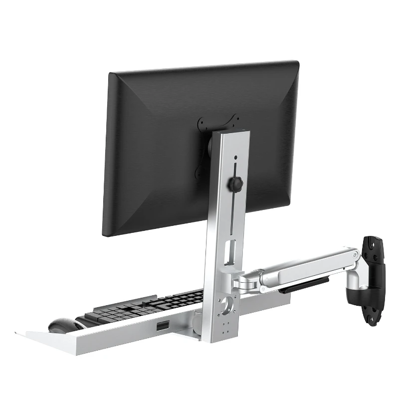 Industrial display bracket, heavy-duty aluminum alloy, universal rotation, air pressure hover