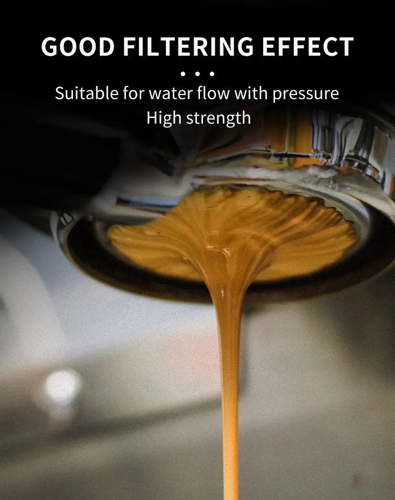 KISSHOME Espresso Puck Bildschirm 51mm 53,5mm 58,5mm 57,3mm Filter Mesh Siebträger Barista Werkzeuge Kaffeemaschine Zubehör – Detail 7