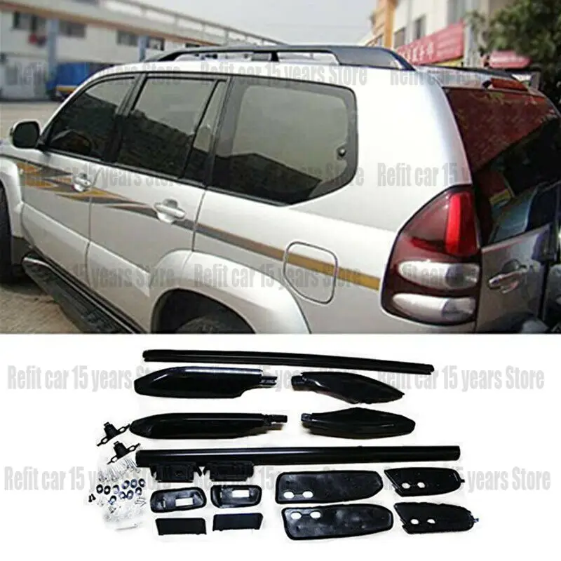 Roof Racks Rails Luggage Carrier for Toyota Prado J120 2003-2009 For Lexus GX470 2003-2009