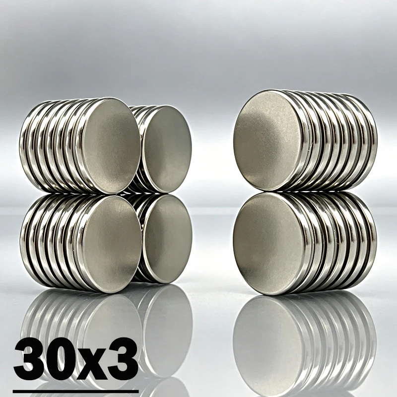 30x3mm Magnet 2-60pcs Fridge Magnets N35 NdfeB 30*3mm Magnet Accessory Neodymium Permanent Magnetic Imanes Magnet