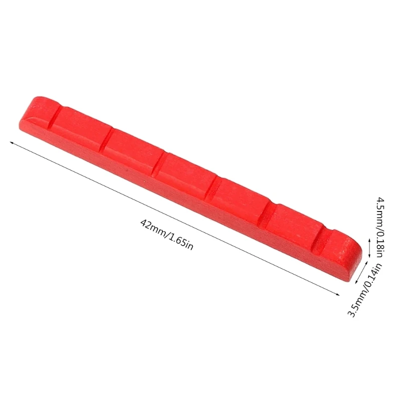 Professional Electric Guitar Bone Nut String Slots and Efficient String Replacement for 6 String . Repair