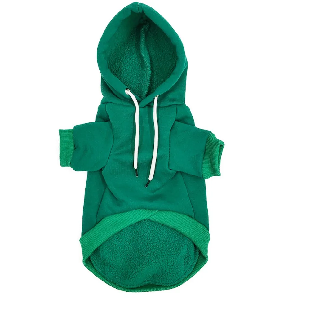 

Pet Costume Warm Pet Dog Hoodie Comfortable Solid Color Puppy Clothing Coat Soft Dog Hoodies Sweater for Small and Medium Dog