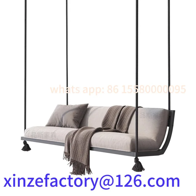 

Customizable Hanging chair swing indoor balcony household hanging basket weaving outdoor hanging basket chair swing single and d