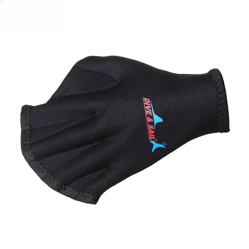 2026 New Upgrade Neoprene Webbed Swim Gloves Water Sports Hand Fins Training Fit Gloves For Diving Surfing Pool Activities