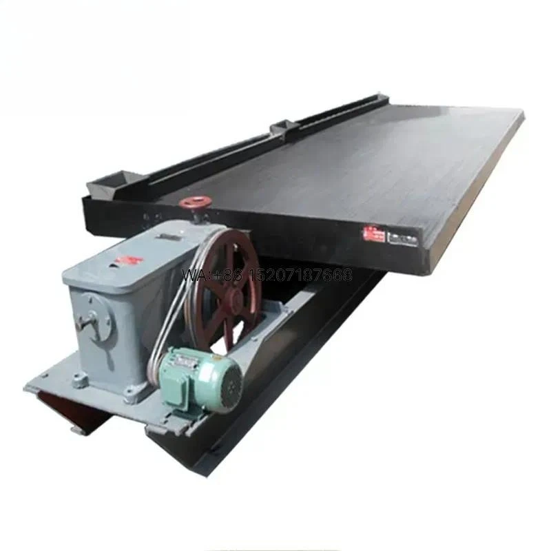 Wmwmnu for 6-S Ordinary Table Shaker Bed Gravity Separator Low Energy Consumption Mineral Separator for Gold Ore