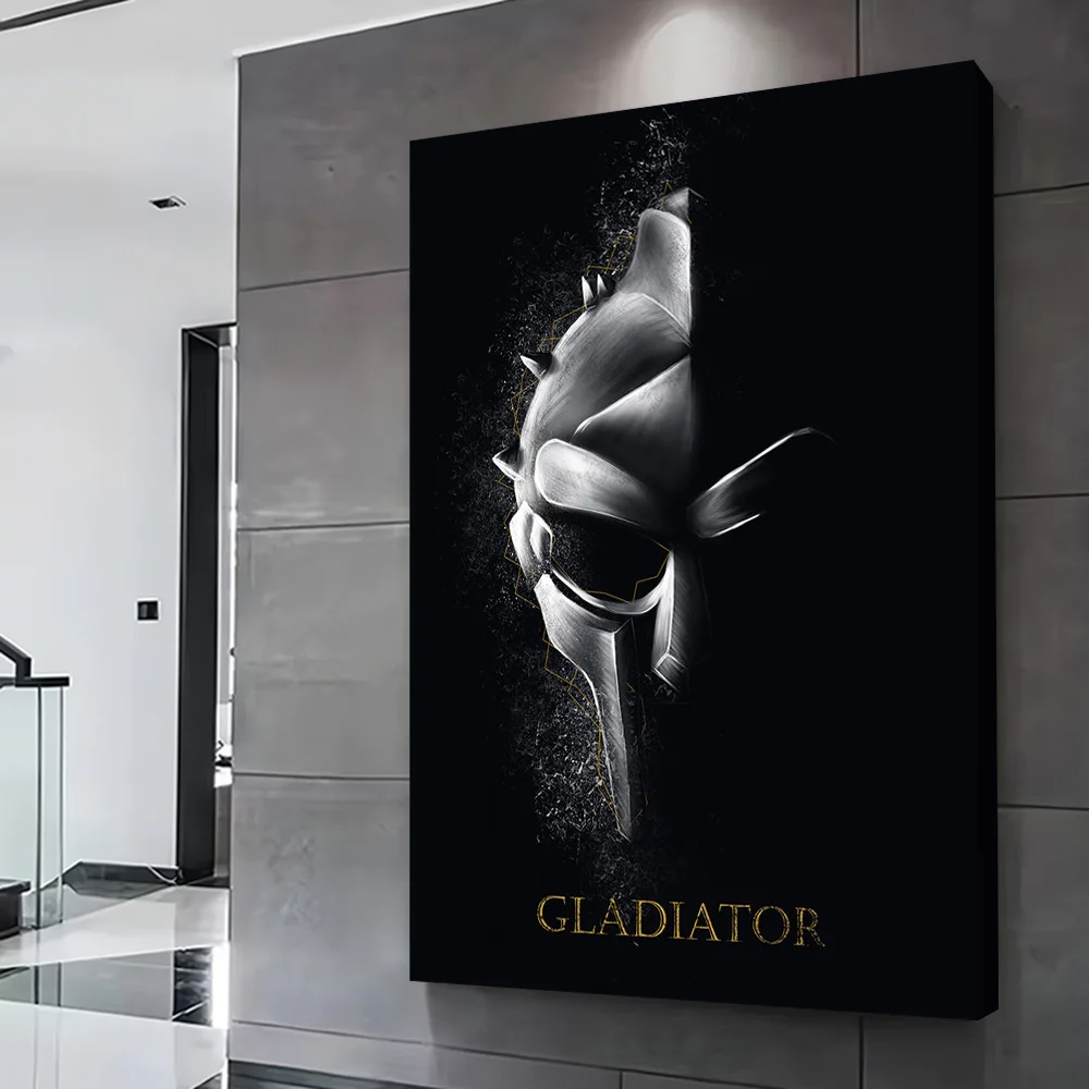 Gladiator Poster Customizable Printed Canvas Painting Wall Art Gift for Decoration Living Room Bathroom Decor Wand Deko Pictures